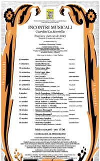 Musical meetings, spring - summer season: Duo L. Gorokhov - M.R. Guenter