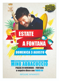 Estate a Fontana: Mino Abbacuccio