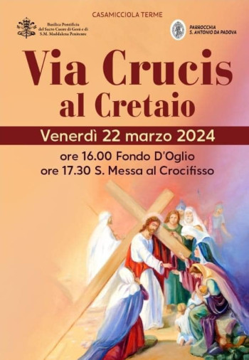 Via Crucis al Cretaio