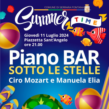 Summer Time Serrara: PIANO BAR CON CIRO MOZART