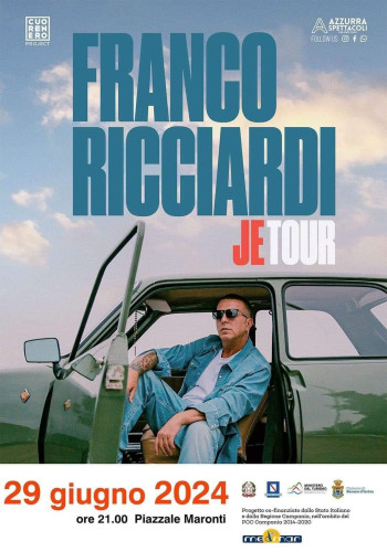 Franco Ricciardi Je Tour