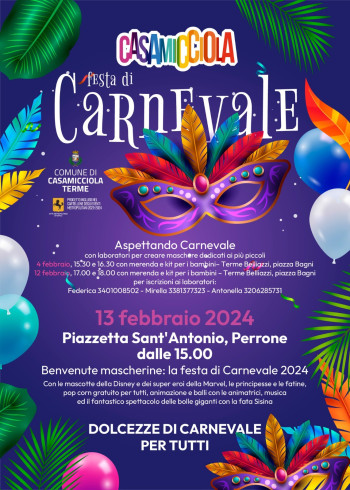 Festa di Carnevale a Casamicciola