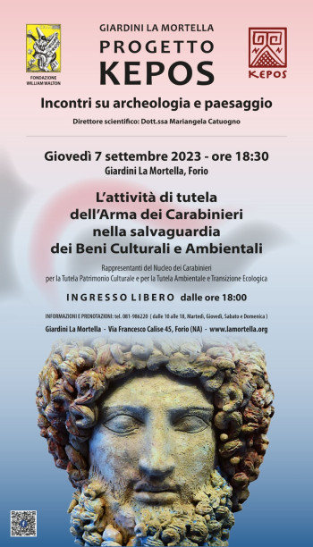 KEPOS - FONDAZIONE WILLIAM WALTON: L’attività di tutela dell’Arma dei Carabinieri nella salvaguardia dei Beni Culturali e Ambientali