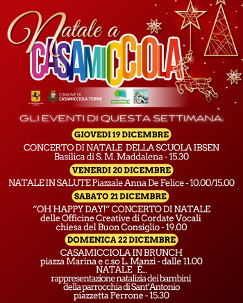 Natale a Casamicciola: concerto di Natale della scuola Ibsen