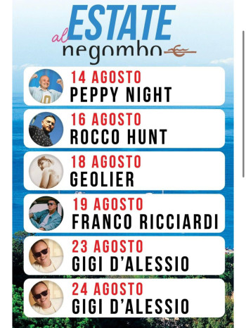 Estate al Negombo: Franco Ricciardi