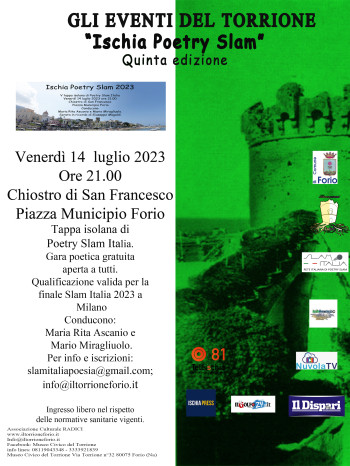 Ischia Poetry Slam. Buona la quinta