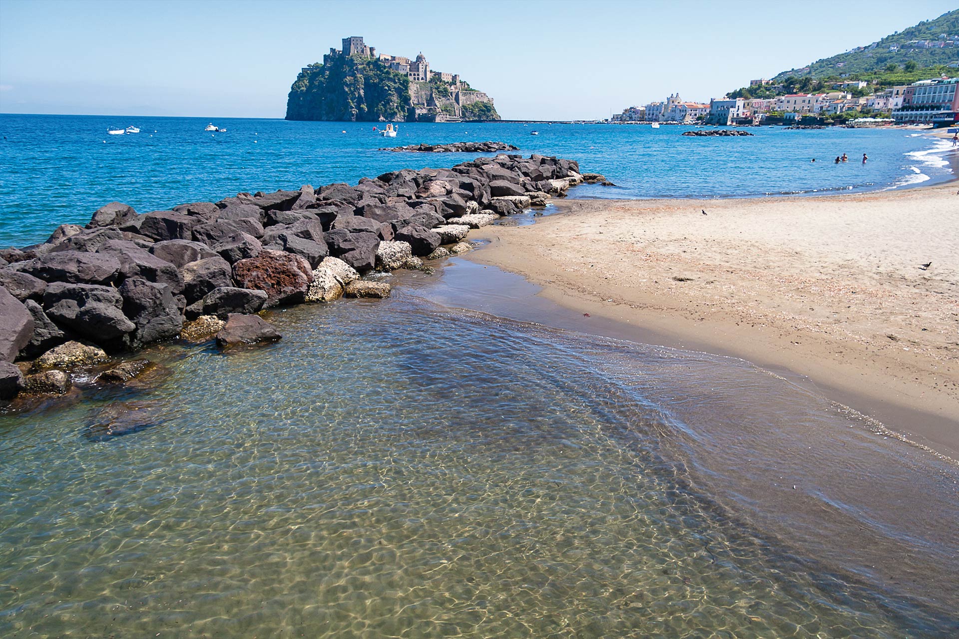 La spiaggia dei Pescatori alla Mandra